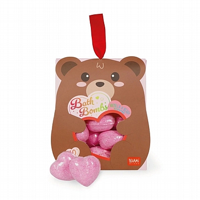 Σετ 10 Αρωματικών Βομβών Μπάνιου - Καρδιές (10τμχ.) - Legami