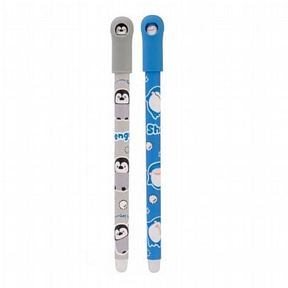 Στυλό που σβήνει Soft Animals - Μπλε (0.7mm) - M&G