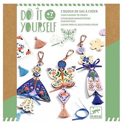Do it Yourself: Φτιάχνω τα δικά μου μπρελόκ - Πεταλούδες - Djeco