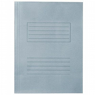 Χάρτινος φάκελος χωρίς λάστιχο με αυτιά - Pastel Μπλε (25x35) - A&G
