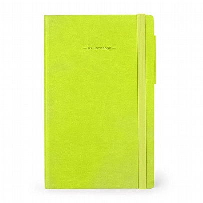 Σημειωματάριο ριγέ με λάστιχο - Chartreus (13x21) - Legami