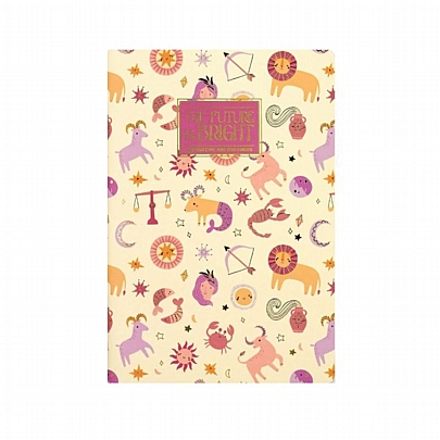 Σημειωματάριο ριγέ - Zodiac (14x21) - Legami