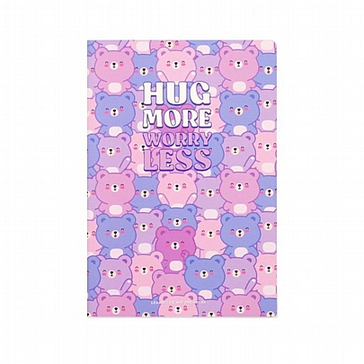 Σημειωματάριο ριγέ - Teddy Bear (14x21) - Legami