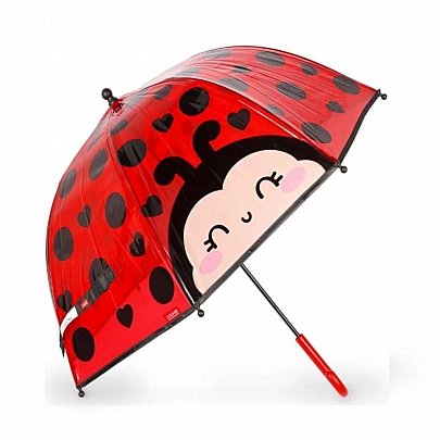 Παιδική Ομπρέλα Διάφανη - Ladybug - Legami