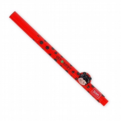 Στυλό Gel Ladybug - Κόκκινο (0.5mm) - Legami