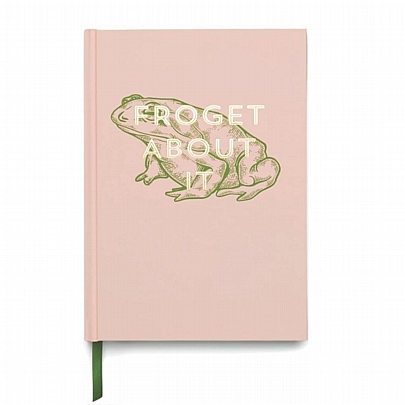 Σημειωματάριο Ριγέ με Σκληρό Εξώφυλλο - Froget About It (15x21) - Designworks Ink