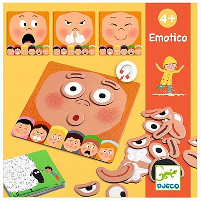 Εκπαιδευτικό Μαγνητικό Παιχνίδι Εκμάθησης Συναισθημάτων - Djeco