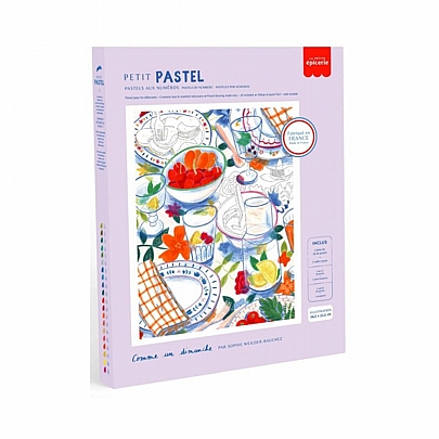 Ζωγραφική με Αριθμούς με Λαδοπαστέλ - Comme Un Dimanche - La Petite