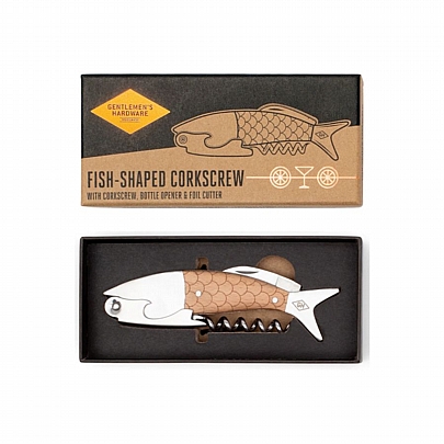 Ανοιχτήρι Κρασιού - Fish (3σε1) - Gentlemen's Hardware