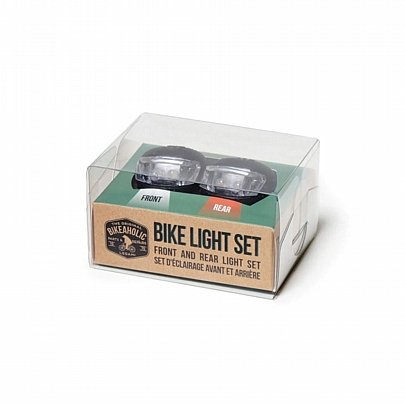 Σετ Εμπρός & Πίσω Φώτα Ποδηλάτου LED (2τμχ.) - Legami