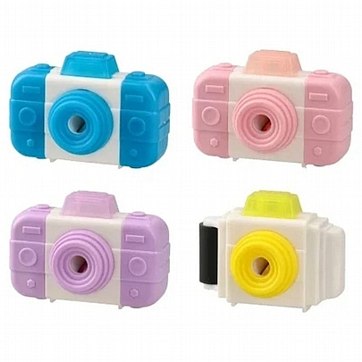 Ξύστρα & Σβήστρα με Roller - Φωτογραφική Μηχανή - Junior Dos