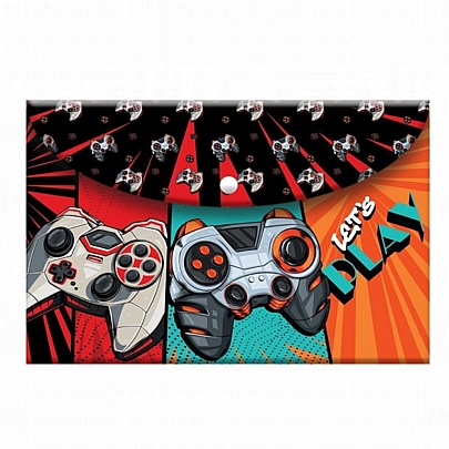 Φάκελος με κουμπί - Let's Play (Α4) - Must