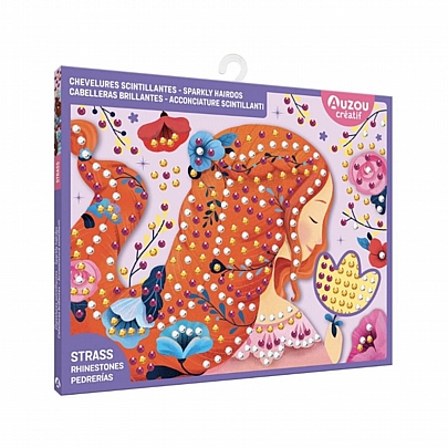 My Little Artist's Activity Kit: Λαμπερά Χτενίσματα - Auzou