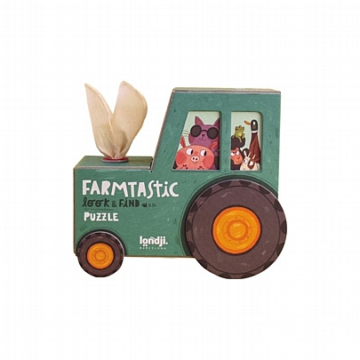 Παζλ Look & Find - Farmtastic (36κ.) - Londji