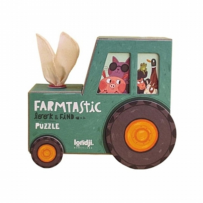 Παζλ Look & Find - Farmtastic (36κ.) - Londji