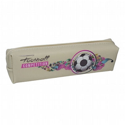 Κασετίνα Βαρελάκι - Cream Football - Spadi