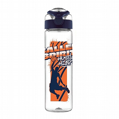 Παγούρι Πλαστικό με Πώμα - Basketball (660ml) - Renga