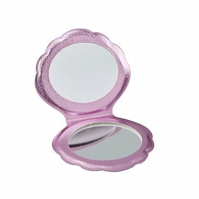 Καθρεφτάκι Tσέπης - Ροζ Κοχύλι - Souza