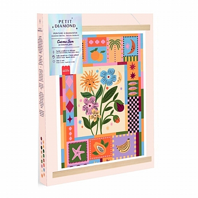 Diamond Painting: Κολάζ με Στρας - Cosmo Sun - La Petite