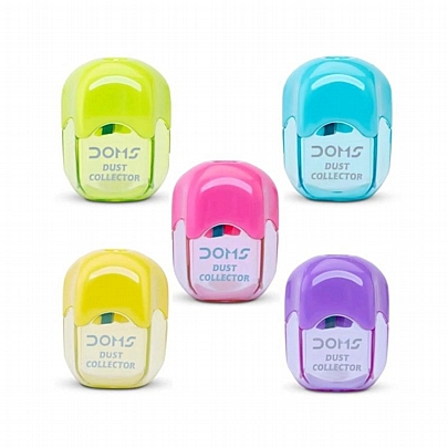 Ξύστρα μονή με δοχείο Dust Collector - Doms