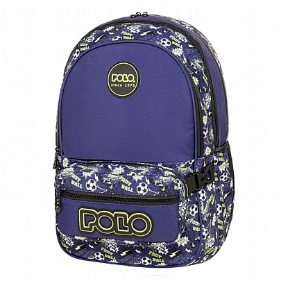 Σακίδιο με αποσπώμενο τσαντάκι μέσης (μπανάνα) - Football - Polo Zippy