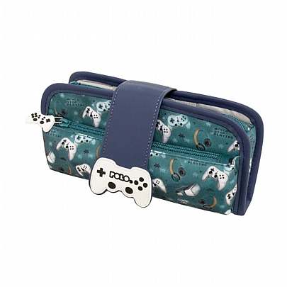 Κασετίνα Rubber (2 θήκες) - Never Stop Playing - Polo