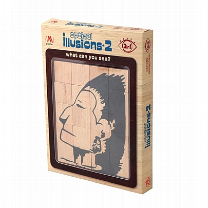 Γρίφος 3 in 1 - Optical Illusion Puzzle Vol. 2 - Professor Puzzle
