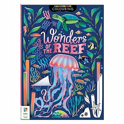 Kaleidoscope Colouring: Wonders of the Reef (Βιβλίο ζωγραφικής)