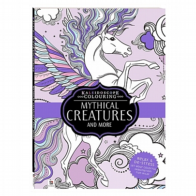 Kaleidoscope Colouring: Mythical Creatures & More (Βιβλίο ζωγραφικής)