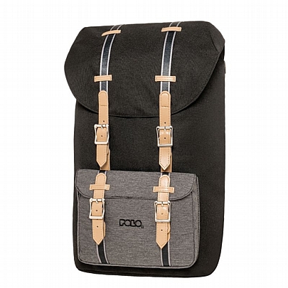 Σακίδιο Elmor - Black & Grey - Polo