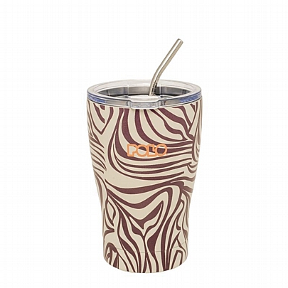 Κούπα Θερμός - Purple Lines (350ml) - Polo