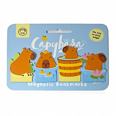 Μαγνητικοί σελιδοδείκτες - Capybara (4τμχ.) - Puckator