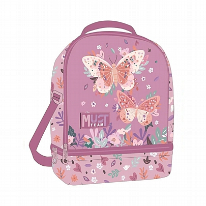Τσάντα φαγητού - Butterflies Lilac - Must