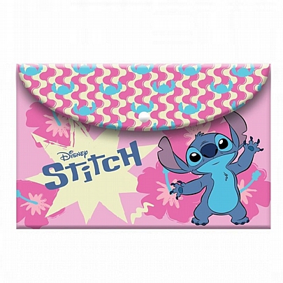 Φάκελος με κουμπί - Llio & Stitch (Α4) - Must