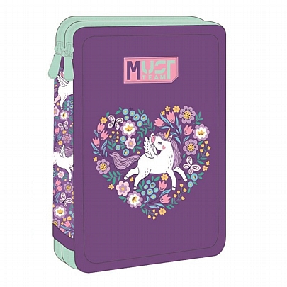 Κασετίνα γεμάτη (2 Θήκες) - Unicorn - Must