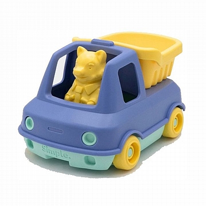 Φορτηγό Καρότσα με Φιγούρα Mr.Fox - Blue - Simple Toys