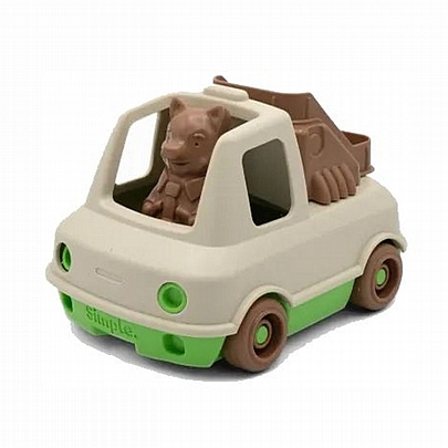 Πυροσβεστικό Φορτηγό με Φιγούρα Mr.Fox - Cream - Simple Toys