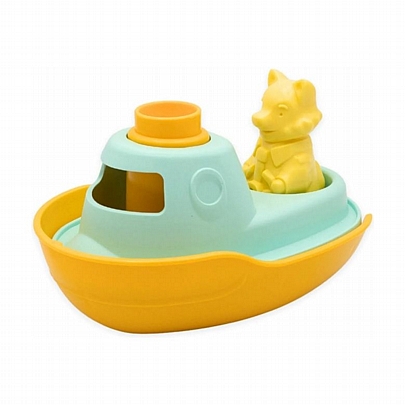 Βαρκούλα με Φιγούρα Mr.Fox - Yellow - Simple Toys