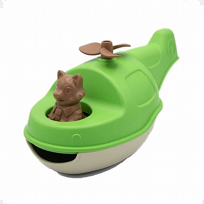 Ελικόπτερο & Βαρκούλα με Φιγούρα Mr.Fox - Chlorophylle - Simple Toys