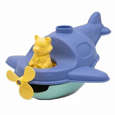 Υδροπλάνο & Βαρκούλα με Φιγούρα Mr.Fox - Blue - Simple Toys