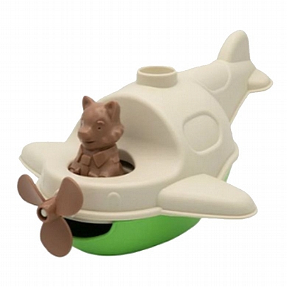 Υδροπλάνο & Βαρκούλα με Φιγούρα Mr.Fox - Cream - Simple Toys