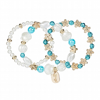 Σετ Βραχιολάκια Lina Gold (3τμχ.) - Souza