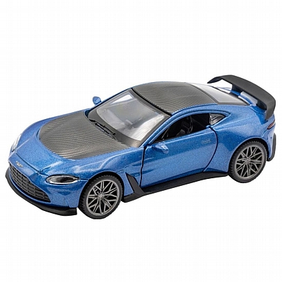 Αυτοκινητάκι 1/43: Aston Martin V12 Vantage Blue - Re.el Toys