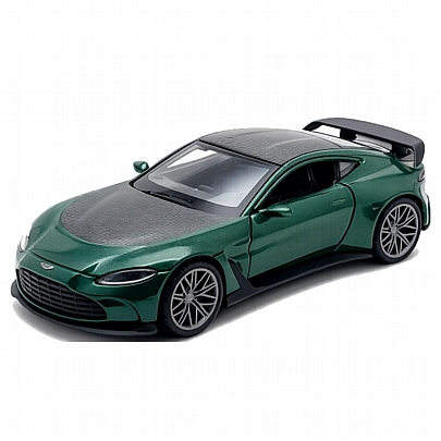 Αυτοκινητάκι 1/43: Aston Martin V12 Vantage Green Metallic Garbon - Re.el Toys