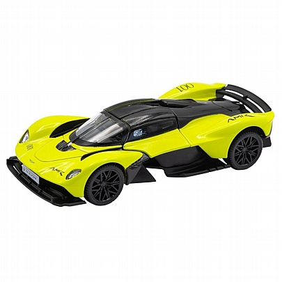 Αυτοκινητάκι 1/43: Aston Martin Valkyrie Yellow - Re.el Toys