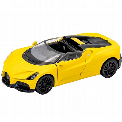 Αυτοκινητάκι 1/43: Bugatti Mistral Yellow - Re.el Toys