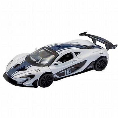 Αυτοκινητάκι 1/32: McLaren P1 GTR White - Re.el Toys 