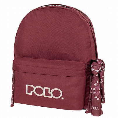 Σακίδιο 2 Θέσεων Original Double Scarf - Bordeaux & Sliver - Polo (2026)