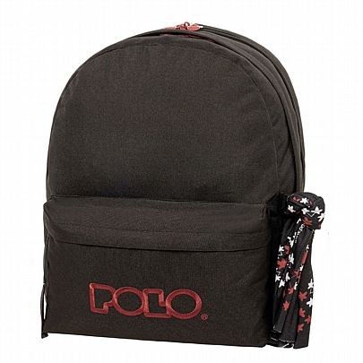 Σακίδιο 2 Θέσεων Original Double Scarf - Black & Red - Polo (2026)