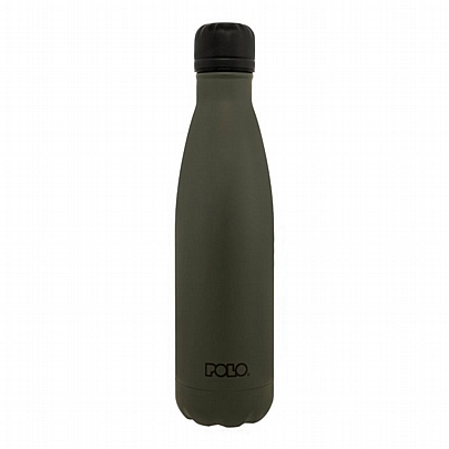 Θερμός ανοξείδωτο - Grey & Black (500ml) - Polo